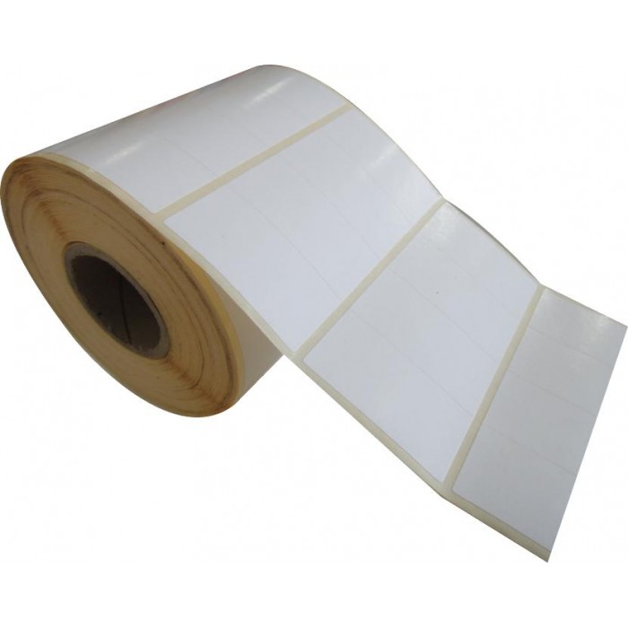 Kuşe Barkod Etiketi 40X20 4´Lü 4000´Lik Rulo 30 RULO