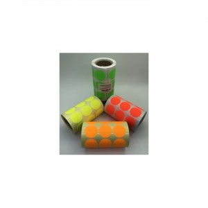 30MM NEON ETİKET SARI 1.000´Lİ 24 RULO