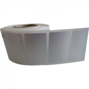 Silver Mat Barkod Etiketi 40X80 Tekli 1000 lik Sarım 8 RULO