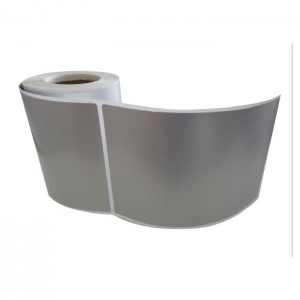 Silver Mat Barkod Etiketi 150X100 Tekli 200 lük Sarım 8 RULO