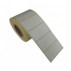 Kuşe Barkod Etiketi 40X100 1000´lik Rulo 30 RULO