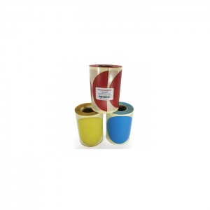 Renkli Nokta Etiketi 100mm 250´li 15 RULO