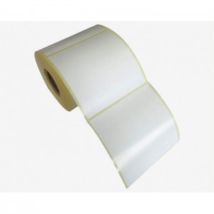 Kuşe Barkod Etiketi 100X100 Tekli 400 ´ lük Rulo 30 RULO