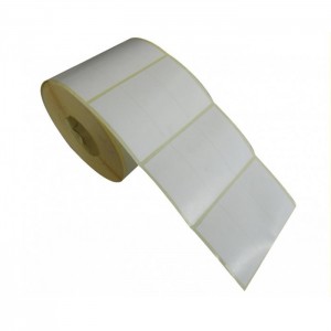 Kuşe Barkod Etiketi 60X30 3´Lü 3000 ´ lik Rulo 24 RULO