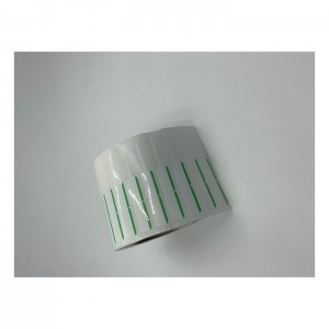 KUYUMCU ETİKETİ RENKLİ ÇİZGİLİ (İTHAL)10 X 72 1250 SARIM YEŞİL 10 RULO